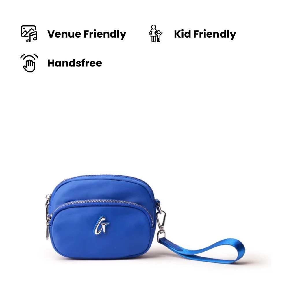 Glamaholic lifestyle NYLON DOUBLE ZIP WRISTLET